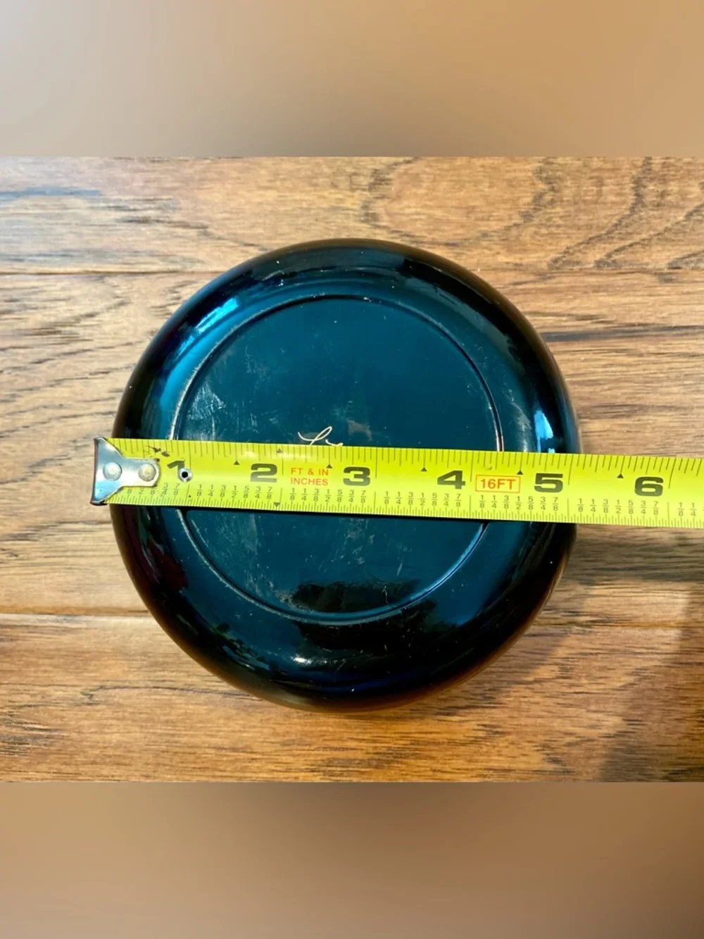 Vintage Otagiri Japan‎ Laquerware Round Lidded Trinket Box Black With Lily Pads